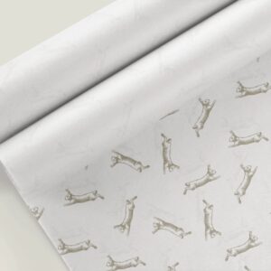 Bunnies Tissue Paper _ Pack of 5 Sheets