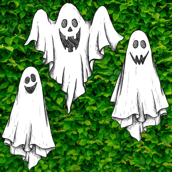 Friendly Hanging Ghosts (14)