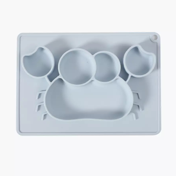 Mr P Baby Crab Silicone Plate (1)