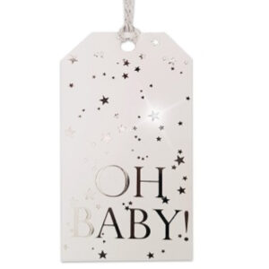 Ribbon Collection Oh Baby Tags _ Pack of 3