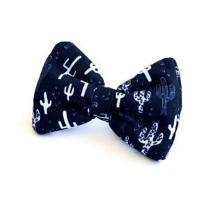 Add a bow tie to any outfit and your pup will look the cutest on the block. Finished off with elastic loops that can be attached to any Dear Pet Co. Collar