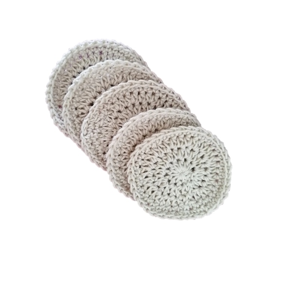 Mimosa Lifestyle Co Reusable Hemp Rounds Pack of 5 (2)