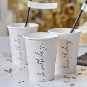 champagne-noir-nude-and-black-happy-birthday-paper-cups
