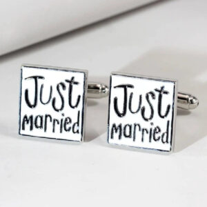 just-married-cufflinks