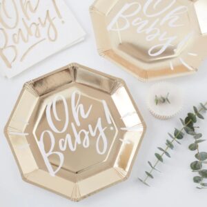 oh-baby-gold-paper-plates